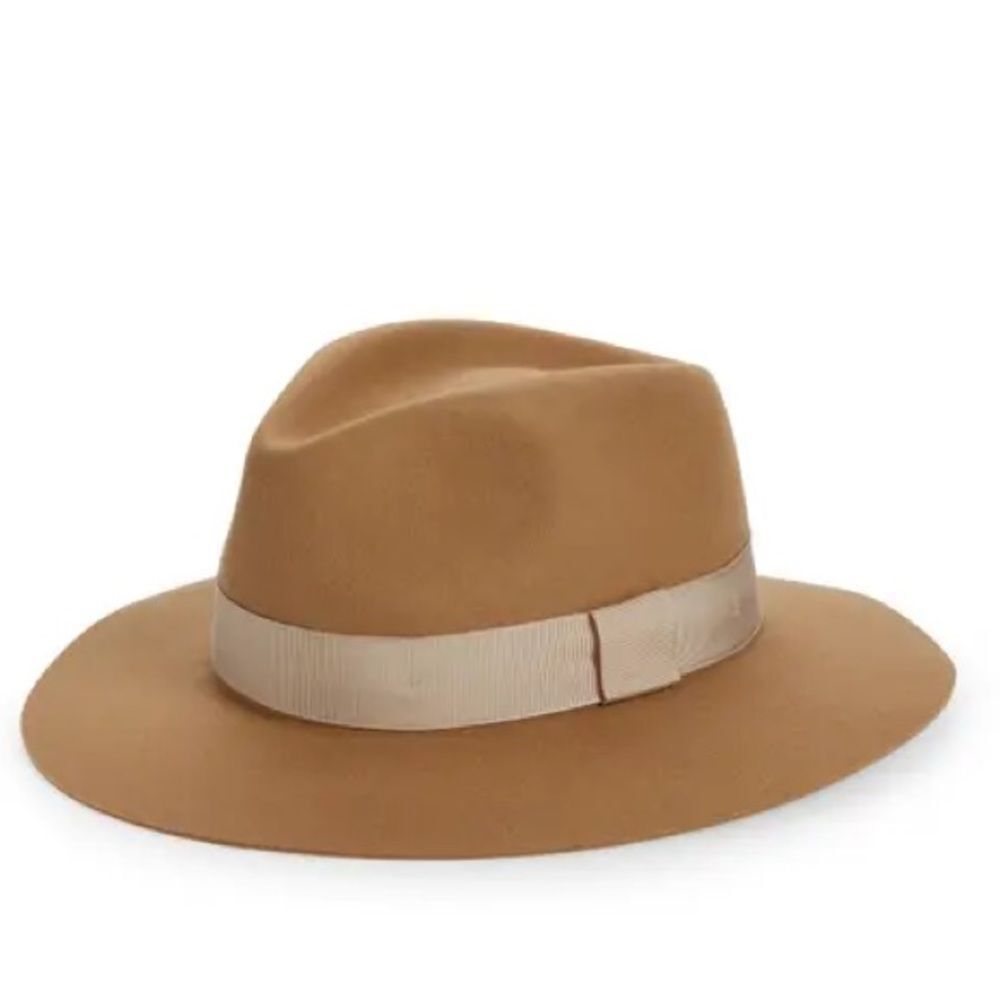 Phase 3 100% Wool Hat in Camel Tan NWOT